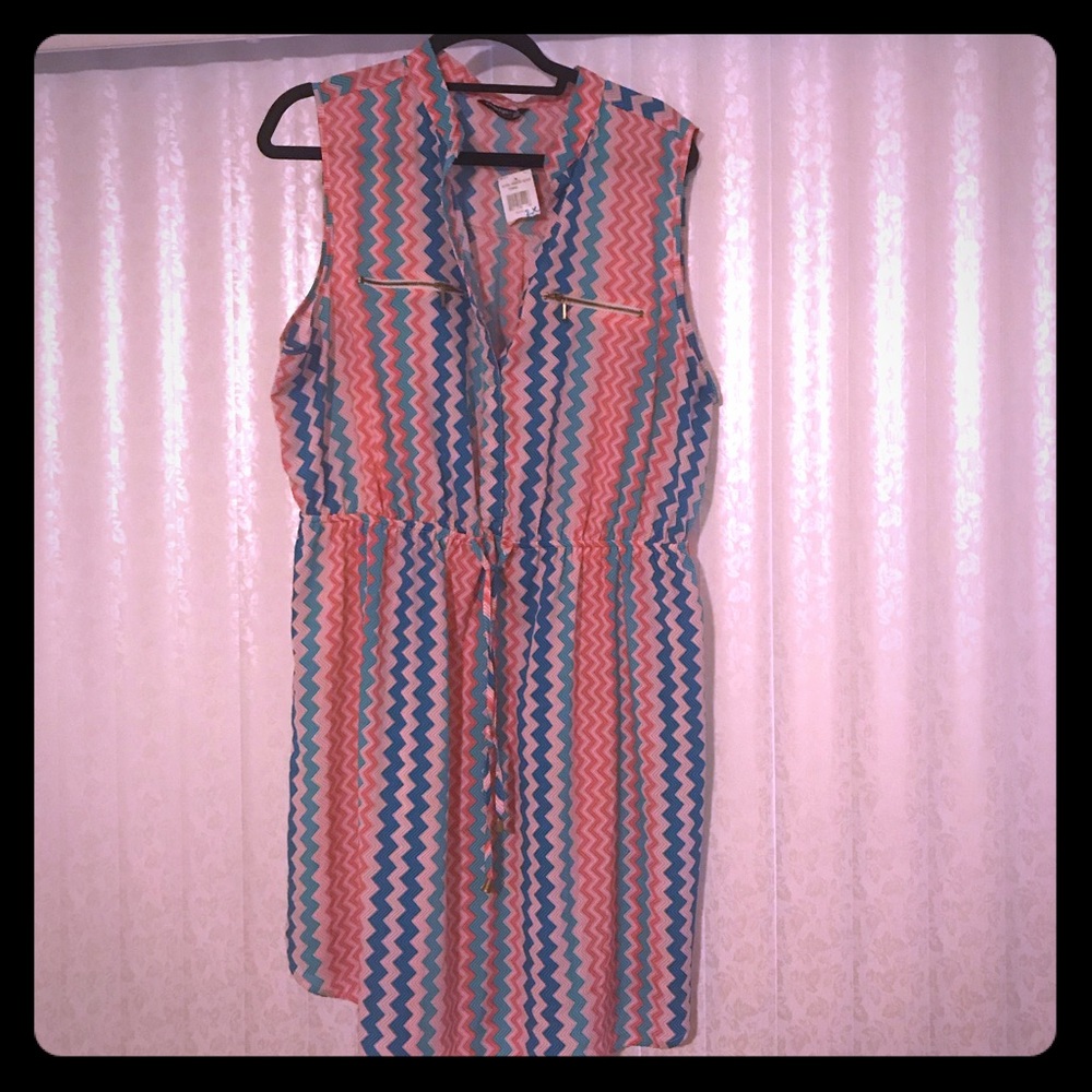 Knee length dress or coverall size 2X